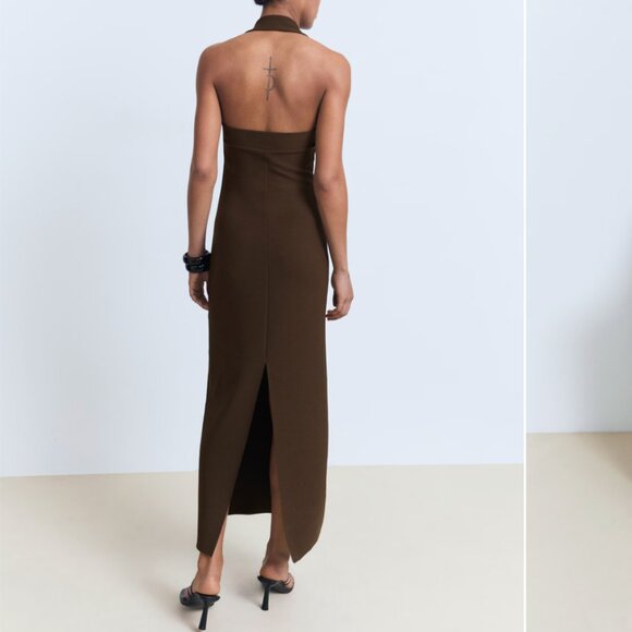 Brand new Mango Long halter-neck dress - Picture 4 of 6